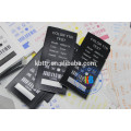 33mm*450m wash textile label printing metallic silver printer ribbon